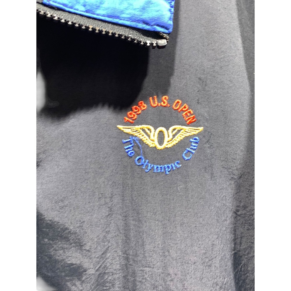 1998 US Open The Olympic Club Track Jacket Windbreaker Blue Red Black L - Picture 3 of 9